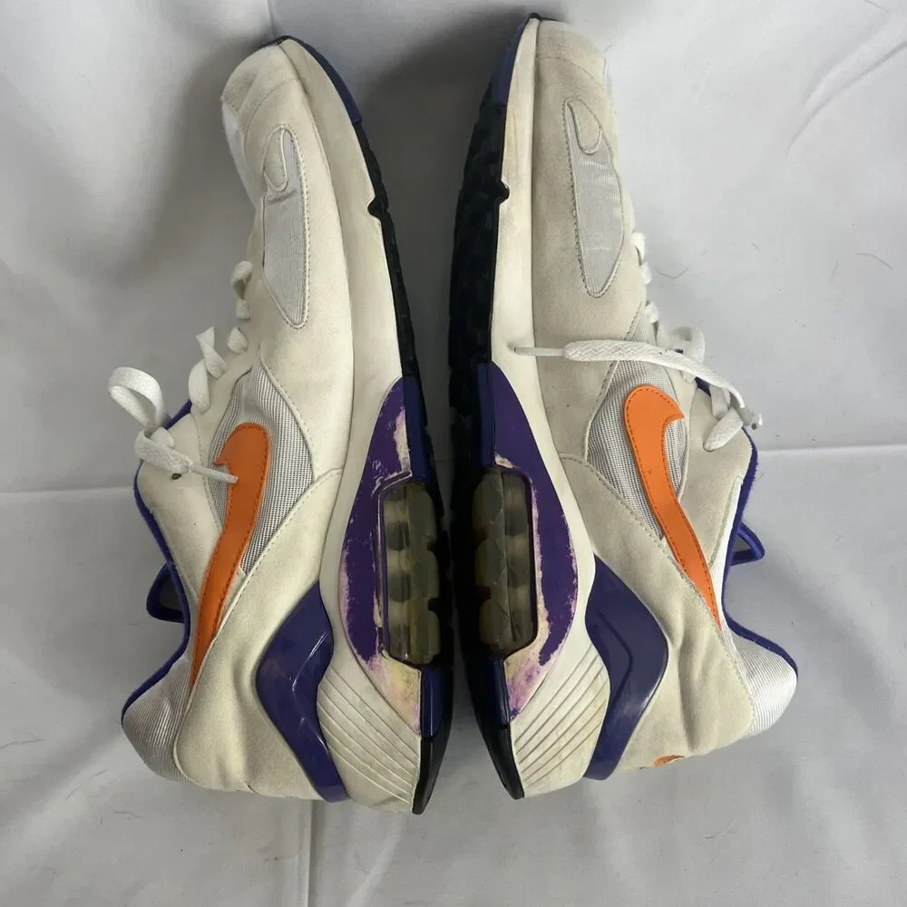 RARE Nike Air Max 180 White Bright Ceramic Sz 15 615287-101 Men's Shoes